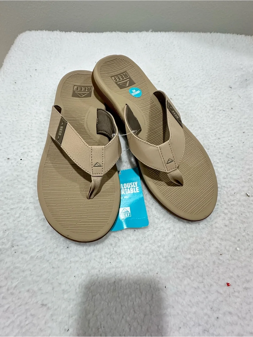 Reef Tan Men's Flip Flop Sandals